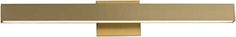 ET2 Lighting E42663-SBR Alumilux Sideline - 15W 2 LED Bath Vanity-4.75 Inch Tall and 30 Inch Length, Finish Color: Satin Brass