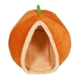 Cat House Dog Cat Bed Pumpkin Sleeping Cozy Snooze Furniture Semi Enclosed Pet Cat Nest Cat Bed Cave for Puppy Dog