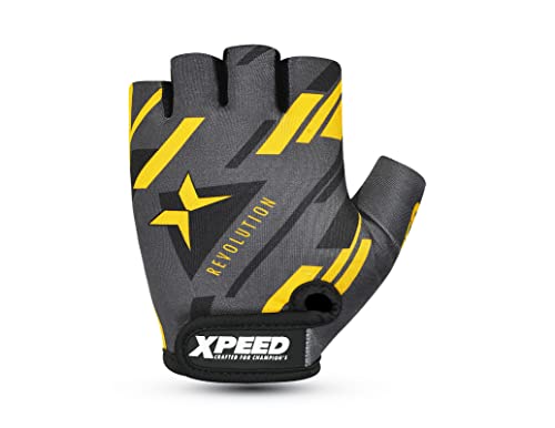 Image of Xpeed Air Vent Gloves | Workout Gloves with Wrist Support | Comfortable Padding and Finger Protection for Home and Gym Gloves Set for Men & Women