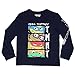 Nickelodeon Teenage Mutant Ninja Turtles Boys Long Sleeve T-Shirt 2-Pack, TMNT 2-Pack Bundle Set for Kids and Toddlers (Size 14/16, Navy/Green)