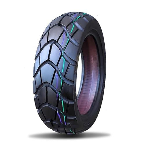 120/70-12 チューブレスタイヤ、12インチ フロント/リア スクーター/モペット用、荷重 520 lbs、空気圧 280 kPa、58J、6 PR、パンク防止・ランフラット、高グリップ