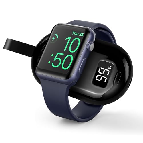【Esclusiva ricarica magnetica wireless】Caricatore per Apple Watch contiene un modulo di ricarica wireless, che fornisce una ricarica magnetica wireless alla stessa velocità del caricabatterie originale, supporta il protocollo di ricarica rapida wireless e può essere abbinato in modo più accurato alle serie iWatch e iPhone. Allo stesso tempo, c'è una porta Type-C per l'uscita/ingresso per caricare il telefono