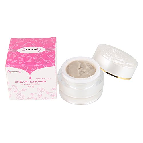 Beauty7 Mink Lashes-Einzelwimpern-C-Curl-0.20mm Staerke-Wimpernverlaengerung (Entferner/Creme, Gel/Entferner)