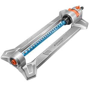 GRÜNTEK Metall Oszillations-Rasensprenger