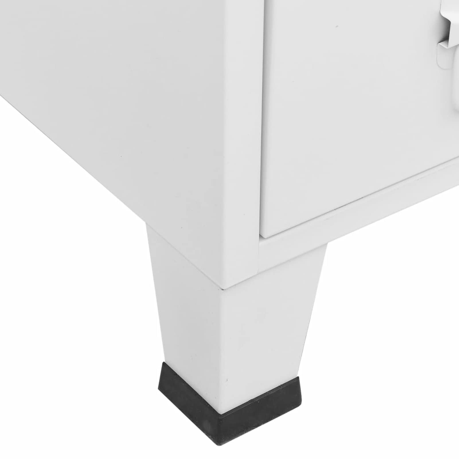 Armadio Industriale Bianco 67x35x107 cm in Acciaio,Mobili,Armadietti e portaoggetti,Armadi(SPU:339611)