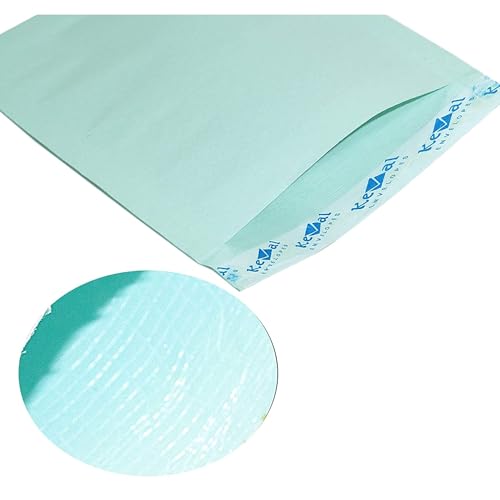 Image of DAHSHA Polynet Clothline Envelope Courier Cover Self-Seal Business Catalogue Cloth Lined Courier Document for Invitation and Post Cover (20 Pcs - A4 Catalogue Envelopes)