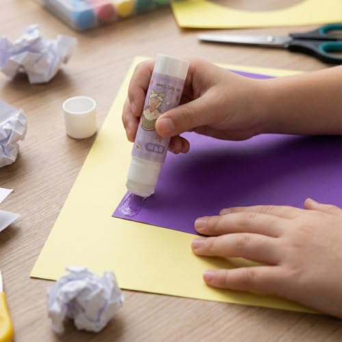 Image of Trendymart Glue Stick 25g, Pack of 5 | Multi-Purpose Glue Stick for School Projects, Art & Craft, DIY | Suitable for School & Office Activities | Easy to Use