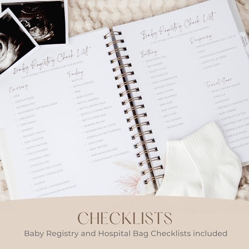 Roux & Lou RL1 Pregnancy Journal For First Time Moms 2024 W/ 200+ Pages thumb #4