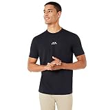 Oakley Bark New Short Sleeve tee Camisa, Blackout, L para Hombre