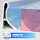 xiaozhifu 2M Schwallschutzleiste Dusche Selbstklebend, 4CM Höhe Wasserstopper Dusche, 360° Biegbar Schwallschutz dusche, Silikon Duschschwelle Wassersperre für Duschabtrennung Küche (3 * 4 cm)