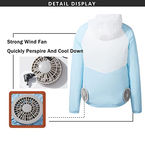 Chaqueta enfriadora unisex con ventilador incorporado miniatura 7