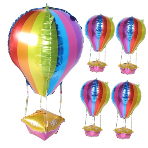 TOYANDONA Kit De Arco De Globos Para El Día Del Padre 5 Piezas Globos LED Medidor De Tamaño De Globos Para Fiesta Decoración De Globos De Cumpleaños Globo Aerostático Decoración De