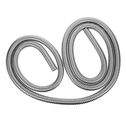 MOLUCKFU Guaina Avvolgente per Cavi in Acciaio Inox 304, Tubo Flessibile 300 Cm, Protezione e Organizzazione Cavi per Uso Domestico