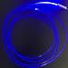 3mm 5meters/16ft PMMA Optic Fiber Cable Side Glow With 12V 1.5W LED Aluminum Illuminator Light Source For Home Car DIY (Blue)