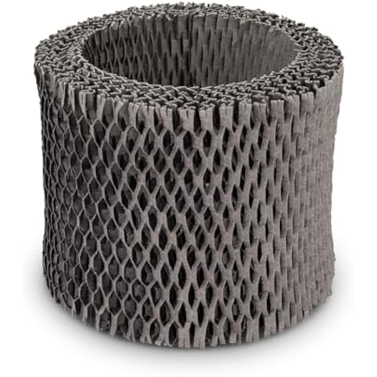 Crane Genuine Evaporative Humidifier Replacement Filter for Model EE-5403 / HS-1970, Demineralization Wick Filter for Hard Water, Reduces White Dust, Maintains Clean Moisture Output, 1 Pack OEM Filter