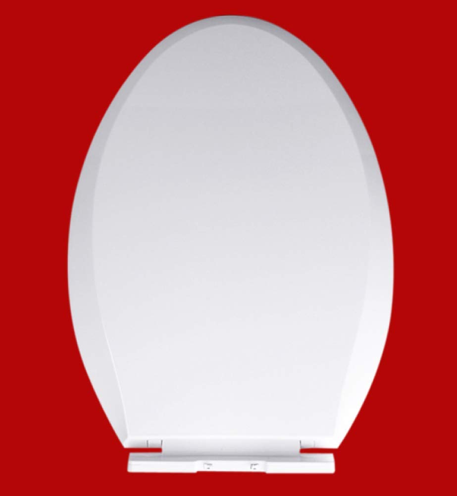 Dxpsxjl Wit Strong Toilet Seat Pan Round/D/V Shaped - Hinge Fix Fittings, V4448, 35Cm/37Cm, Seat, Hinge, Fix, Toilet, Shaped, Round, Pan, Strong, Adjustable, Lightweight