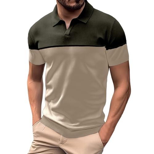 T-shirt léger et décontracté type polo de golf pour homme actif