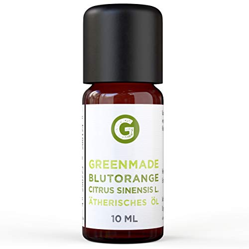 Greenmade Huile essentielle d'orange sanguine 100 % naturelle 10 ml Cover