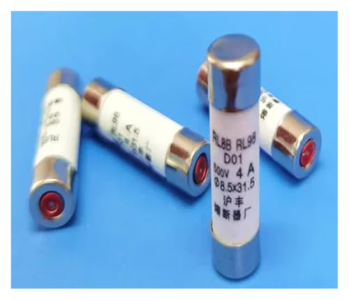 Fusibles RL98 16A 500V D01 pour cartouche électrique domestique