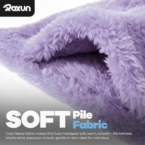 image for ROXUN Ski Mask Fleece Balaclava, Windproof Face Mask Winter Warm Neck 