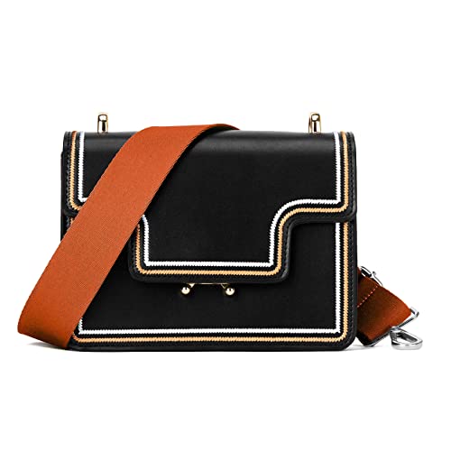 Image of ZOOEASS Wide Shoulder Strap (Solid),Adjustable Replacement Belt Crossbody Canvas Bag Handbag