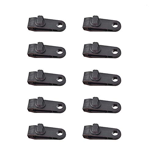 10pcs Clamp Tarp Clips-Heavy Duty Thumb Screw for Tarps Awning Clamp Clips Tent,Caravan Canopies,Car Cover, Outdoor Camping,Awnings,Boat Cover,Banners