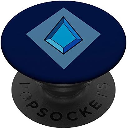My Blue Diamond - Beautiful Universe Gem PopSockets PopGrip: Swappable Grip for Phones & Tablets