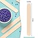Tress Wellness - Waxing Sticks for Hair Removal - Premium Splinter-Free Wooden Sticks for Waxing, Wax Stick for Body and Face Waxing,150 Wax Sticks