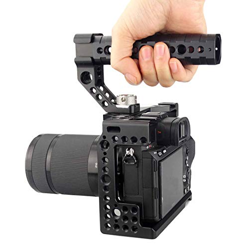 Image of A7iii /A7riii /A7m3 /A7R Mark III /ILCE-7RM3 Camera Cage Rig