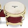 LP Latin Percussion Matador Wood Bongo Red Gold Hardware M201-RW #2