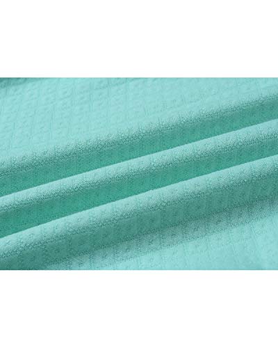 Aelson Women's Faith Print Hoodies Shirt Female Long Sleeve Casual Tops Tee Cute Green #TOP3