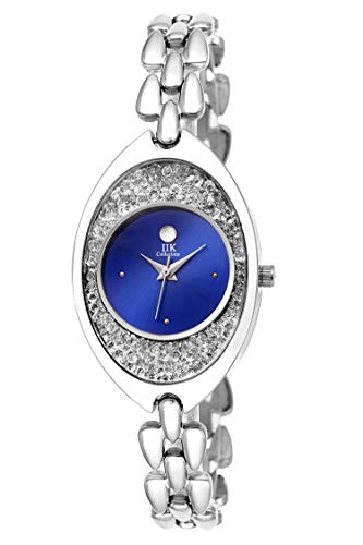 IIK COLLECTION Blue Dial Analog Watch for Women’s and Girl’s (IIK-2007W)