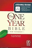 The One Year Bible-New Testament with access to Br 1496432622 Book Cover