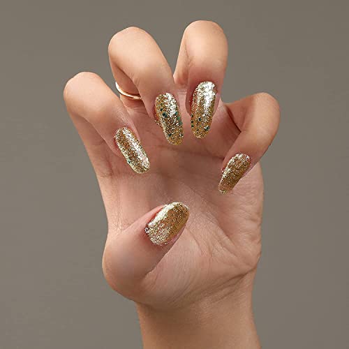 Image of Golden Sky Professional Nail Polish | Long Lasting, Quick Dry, Chip Resistant, High Shine Nail Paint | Smooth & Easy Application, Vibrant Trendy Shades for Women & Girls Party Daily Use 15ml
