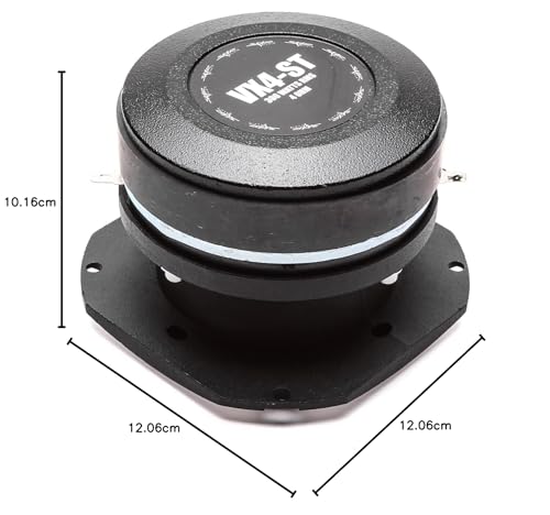 Skar Audio VX4-ST 4-Inch 600 Watt High Compression Titanium Bullet Super Tweeter, Each