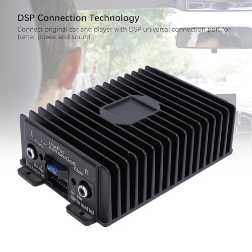 Box Wzmacniacza Dźwięku o Dużej Mocy, Wzmacniacz DSP dla Stereo Samochodów z Hostem Nawigacji Super Bass Subwoofer (A)