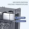HSIFMATE Aquarium Filter Hang on Fish Tank Filters Adjustable Ultra-Quiet Powerful U-V Fish Tank Filter for Aquariums Up to 45 Gal, Green Clean Machine #3