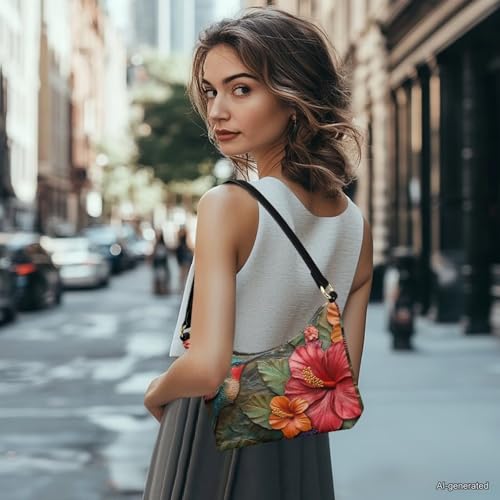 Bolso hombro pequeño de cuero PU para mujer miniatura 2