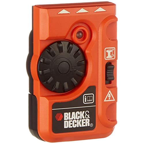 Black+Decker BDS200-XJ Detector de estructuras de Metal y Cables, 9 V