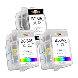 BC345XL ブラック 1個+BC346XL カラー 2個