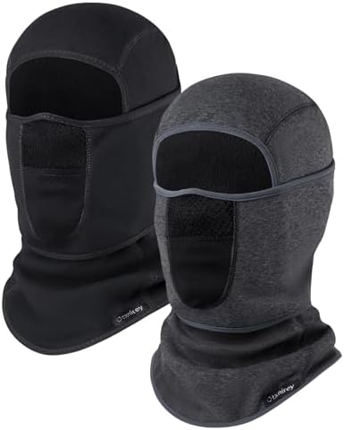 Balaclava Ski Mask (with Breathable Holes) Windproof Winter Fleece Neck Face Warmer for Men&Women