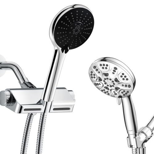 HOPOPRO Consumer Reports Recommended 6-Mode High Pressure Handheld Shower Head Bundle with Filtered Shower Head with Handheld Combo