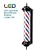 Produktbild lqgpsx Led Friseurstanges Pole Illuminating Rotating Friseursalon Zeichen Hellrot Weiß Groß Sehr hell Wasserdicht Energiesparen Wandleuchte, 70 cm