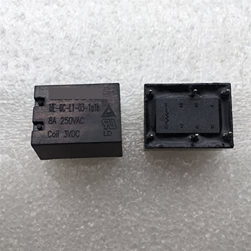 Relais ME-6C-L1-03-1A1B 3VDC 6PIN micromodule de puissance 8A 250VAC pour automates miniatures