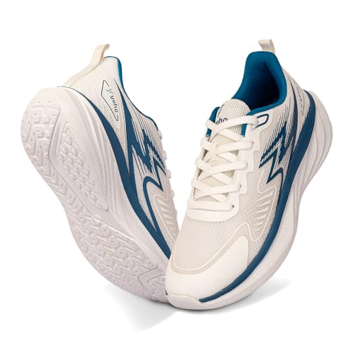 Image of YOHO RushHour Dynamiq Sports Shoes for Men |Cushioned Insole, Stylish, Casual & Sneakers for Gents | Lightweight, Anti-Skid Shoe for Gym, Walking, Running & Everyday Use-1835