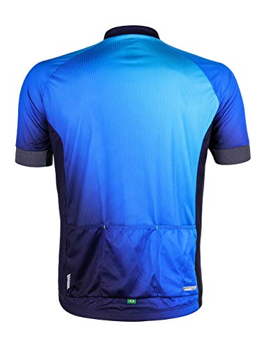 Camisa Mc Masculina, Mauro Ribeiro Sports, Clever Az G, Azul