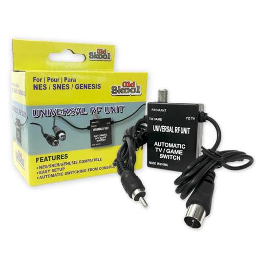 RF Unit Old Skool para conectar Super Nintendo y Sega Genesis sin euroconector