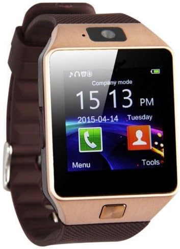 AMGUR Smart Watch for Android Phones Touchscreen Bluetooth Smartwatch with SIM SD Card Slot Camera Pedometer Compatible iPhone iOS Samsung Android for Kids Men Women