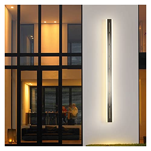 Applique murale LED étanche IP65 luminaire extérieur moderne en inox pour cour jardin et porche