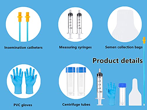 image for CIETER 10 Set AI Artificial Insemination Dog Breeding Kit, Canine Bree